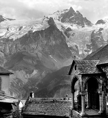 La Meije vue des Terrasses par Paul Michels La Meije vue des Terrasses par Paul Michels