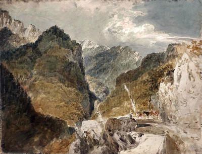 Route de Chamouni par Turner