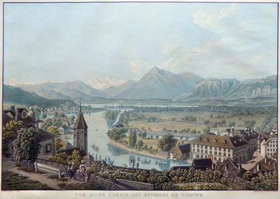 Thoune, Blümlisalp, par G. Lory Thoune, Blümlisalp, par G. Lory