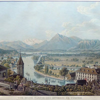Thoune, Blümlisalp, par G. Lory