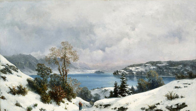 Lac d'Annecy par Gabriel Loppé Lac d'Annecy par Gabriel Loppé