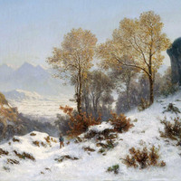 Près du Lac d'Annecy par Gabriel Loppé