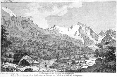 Mont Rose E par de Saussure Mont Rose E par de Saussure