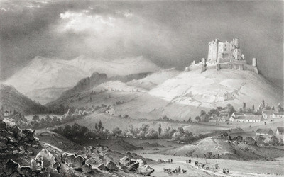 Murol et Monts Dore par Adrien Cuvillier