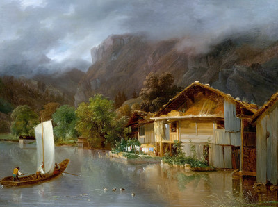 Lac de Brienz en 1832 par François Diday Lac de Brienz en 1832 par François Diday