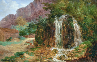 Près du Salève par François Diday en 1848 Près du Salève par François Diday en 1848