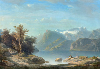 Lac d'Uri et Urirotstock par François Diday Lac d'Uri et Urirotstock par François Diday