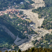 Saint-Martin Vésubie toujours sinistrée