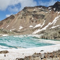 Lac Gelé (c'est le nom) Emilius