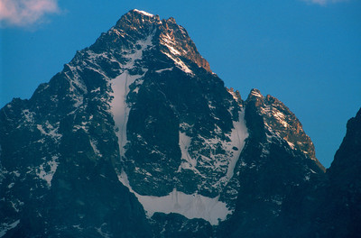 Coucher de soleil sur le Viso, par omα