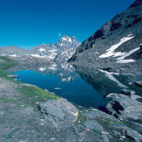 Viso - lac Miroir ou de Clot Sablé, par omα