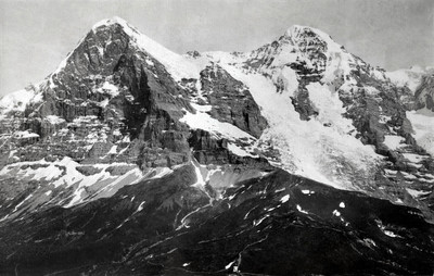 Eiger et Mönch vers 1900