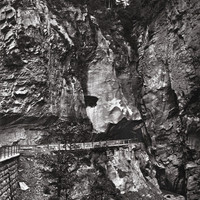 Gorge de Pfeiffers en 1875 par Adolphe Braun