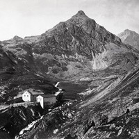Julier hospiz et Chüern Nair en 1865 par Adolphe Braun