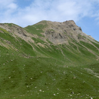Piz Bardella vu de la Veduta par Lino Schmid