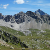 Piz Bardella vu du Piz Barscheinz par Lino Schmid