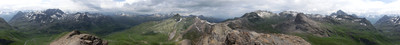 Panorama vu du Piz Bardella par Lino Schmid Panorama vu du Piz Bardella par Lino Schmid