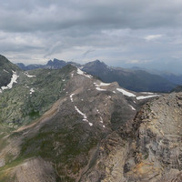 Panorama vu du Piz Bardella par Lino Schmid