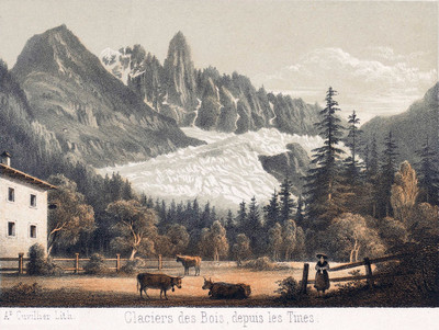 Glacier des Bois par Adrien Cuvillier