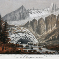 Source de l'Arveyron par Adrien Cuvillier