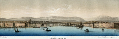 Genève, Léman par Adrien Cuvillier