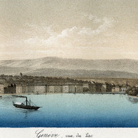 Genève, Léman par Adrien Cuvillier