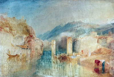 Pluie à Grenoble en 1824 par William turner