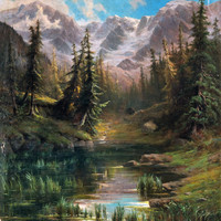 Mont Rose vu de Macugnaga par Federico Ashton Mont Rose vu de Macugnaga par Federico Ashton