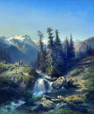Urirotstock en 1857 par François Diday Urirotstock en 1857 par François Diday