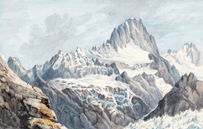 Schreckhorn, par Wilhelm Leifer Schreckhorn, par Wilhelm Leifer
