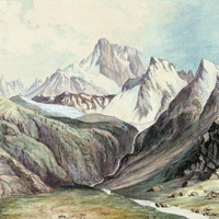 Monviso, Pointe Joanne, haut Guil par Wilhelm Leifer
