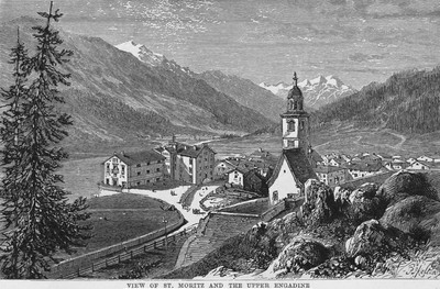 Saint Moritz en 1870 (GRV)