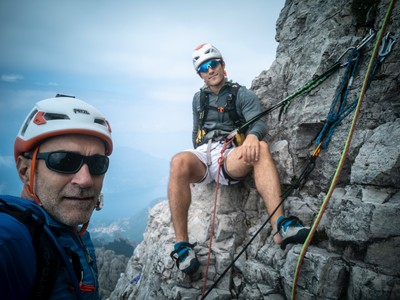 Aspettiamo che Matteo recuperi le corde Aspettiamo che Matteo recuperi le corde