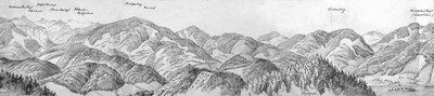 Panorama de Heiligenstein (détail 2), par Wilhelm Leifer Panorama de Heiligenstein (détail 2), par Wilhelm Leifer
