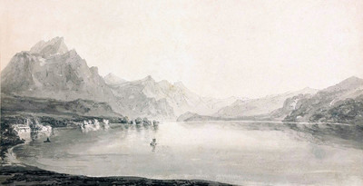 Lac de Wallenstadt vers 1795 par Turner