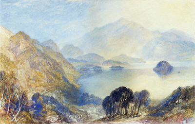 Loch Katrine en 1832 par Turner