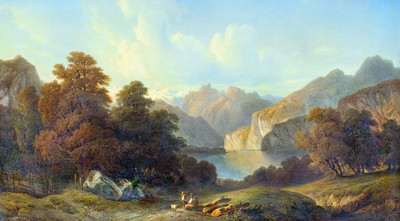Lac de Brienz en 1845 par François Diday Lac de Brienz en 1845 par François Diday