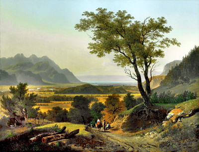 Arrivée du Rhône au Léman par François Diday Arrivée du Rhône au Léman par François Diday