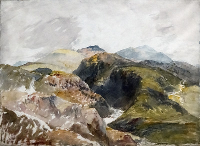 Yr Aran et Yr Wyddfa (Snowdon) par Turner