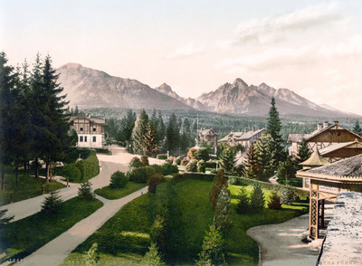 Vysoké Tatry et ses montagnes en 1900 par Photoglob N°0000016446 Vysoké Tatry et ses montagnes en 1900 par Photoglob N°0000016446