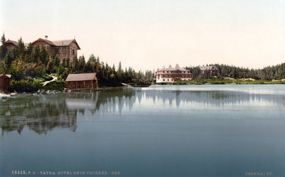 Štrbské pleso en 1900 par Photoglob N°0000016448 Štrbské pleso en 1900 par Photoglob N°0000016448