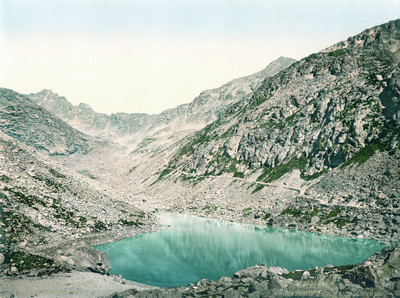 Dlhé Pleso en 1900 par Photoglob N°0000016455 Dlhé Pleso en 1900 par Photoglob N°0000016455