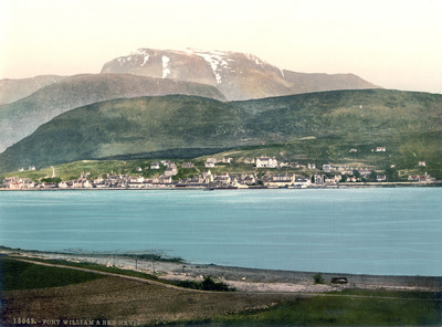 Fort Williams et le Ben Nevis, en 1900, par Photoglob N°0000013042 Fort Williams et le Ben Nevis, en 1900, par Photoglob N°0000013042