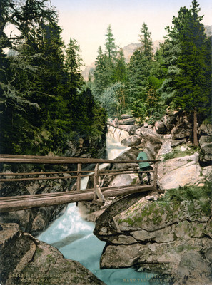 Cascade supérieures du Studený potok, en 1900, par Photoglob N°0000016443 Cascade supérieures du Studený potok, en 1900, par Photoglob N°0000016443