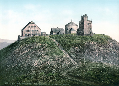 Sněžka / Śnieżka / Schneekoppe, en 1900, par Photoglob N°0000017528 Sněžka / Śnieżka / Schneekoppe, en 1900, par Photoglob N°0000017528