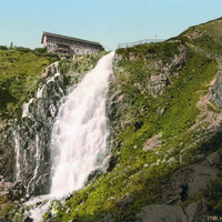 Chûte de l'Elbe, en 1900, par Photoglob N°0000001740