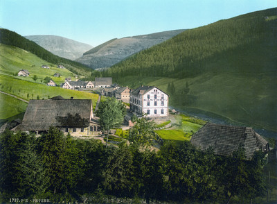 Pec pod Sněžkou / Petzer, en 1900, par Photoglob N°0000001737 Pec pod Sněžkou / Petzer, en 1900, par Photoglob N°0000001737