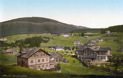 Špindlerův Mlýn, en 1900, par Photoglob N°000001738 Špindlerův Mlýn, en 1900, par Photoglob N°000001738