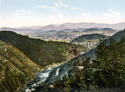 Jelenia Góra / Hirschberg, en 1900, par Photoglob N°0000017969 Jelenia Góra / Hirschberg, en 1900, par Photoglob N°0000017969