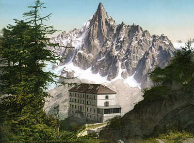Les Drus et le Montenvers en 1900, par Photoglob N°0000017817 Les Drus et le Montenvers en 1900, par Photoglob N°0000017817
